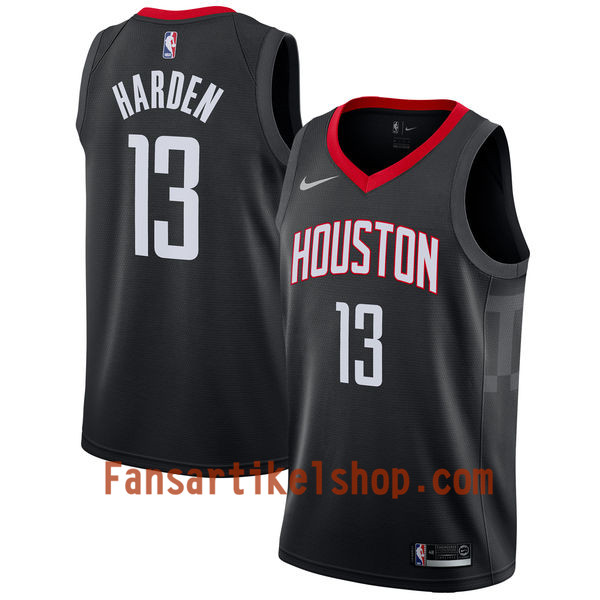 NBA Houston Rockets Trikot James Harden 13 Nike 2017-18 Schwarz Swingman - Herren NBA Houston Rockets Trikot James Harden 13 Nike 2017-18 Schwarz Swingman - Herren